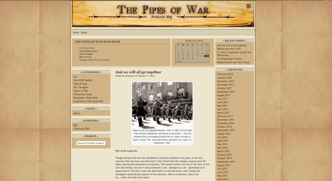 ThePipesOfWarBlog2010
